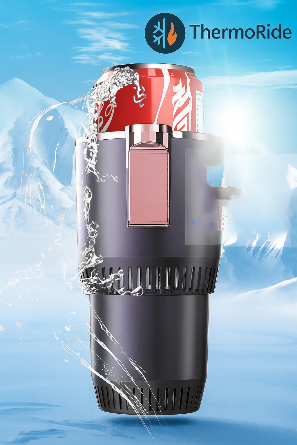 ThermoRide™ 2-in-1 Car Cup (Heat & Cool)